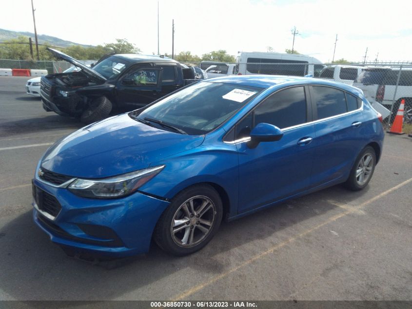 2017 CHEVROLET CRUZE LT - 3G1BE6SM5HS511374