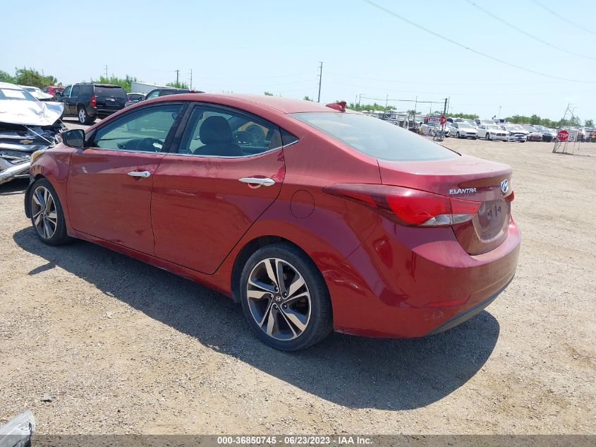 2014 HYUNDAI ELANTRA LIMITED - 5NPDH4AE9EH475894
