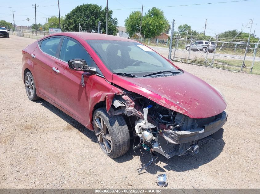 2014 HYUNDAI ELANTRA LIMITED - 5NPDH4AE9EH475894