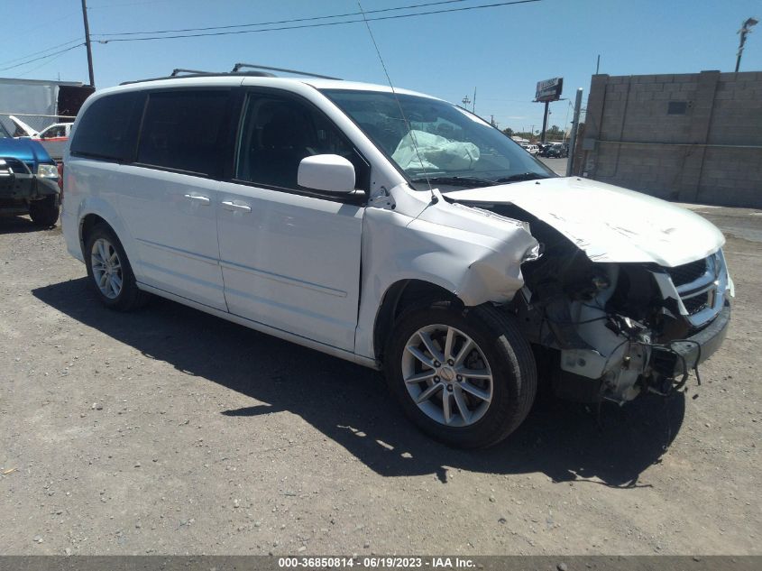 2016 DODGE GRAND CARAVAN SXT - 2C4RDGCG9GR249507