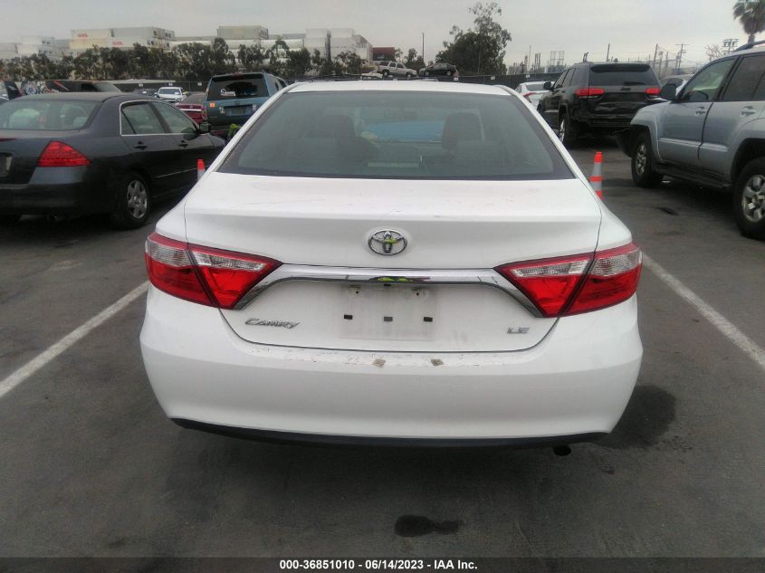 2016 TOYOTA CAMRY XLE/SE/LE/XSE - 4T4BF1FK5GR560963