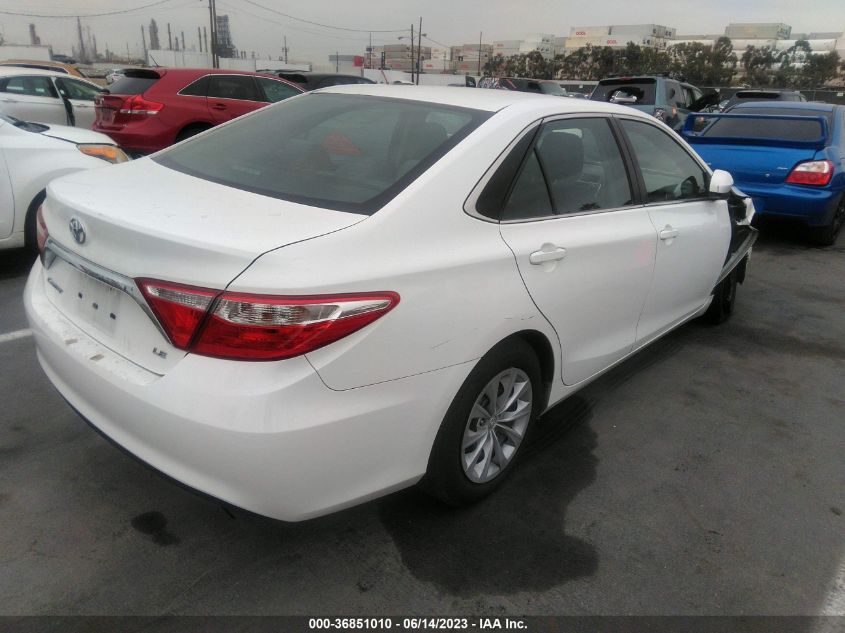 2016 TOYOTA CAMRY XLE/SE/LE/XSE - 4T4BF1FK5GR560963