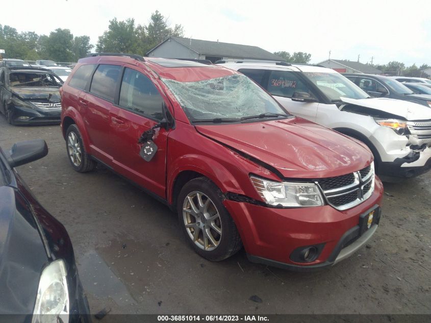 2014 DODGE JOURNEY SXT - 3C4PDCBBXET283827