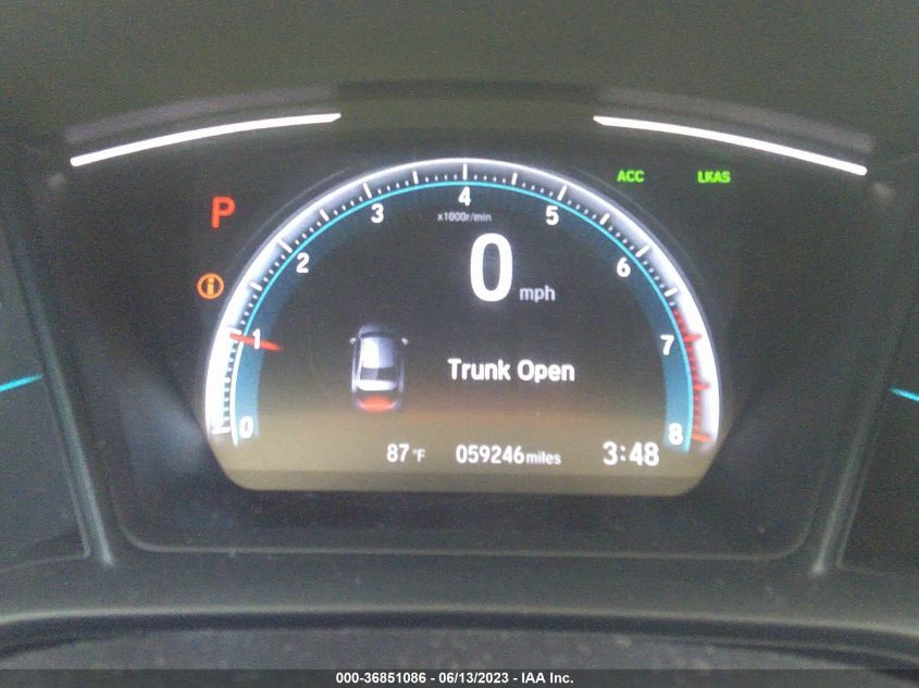 2019 HONDA CIVIC SEDAN LX - 2HGFC2F60KH500684