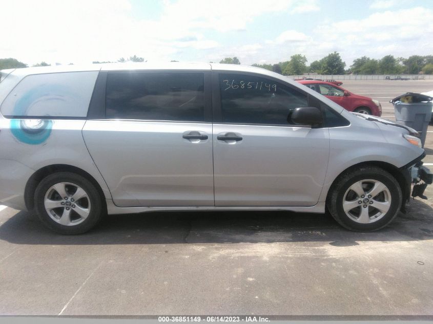 2019 TOYOTA SIENNA L - 5TDZZ3DC6KS003472