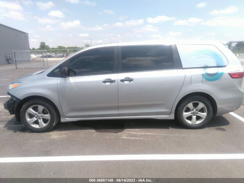 2019 TOYOTA SIENNA L - 5TDZZ3DC6KS003472