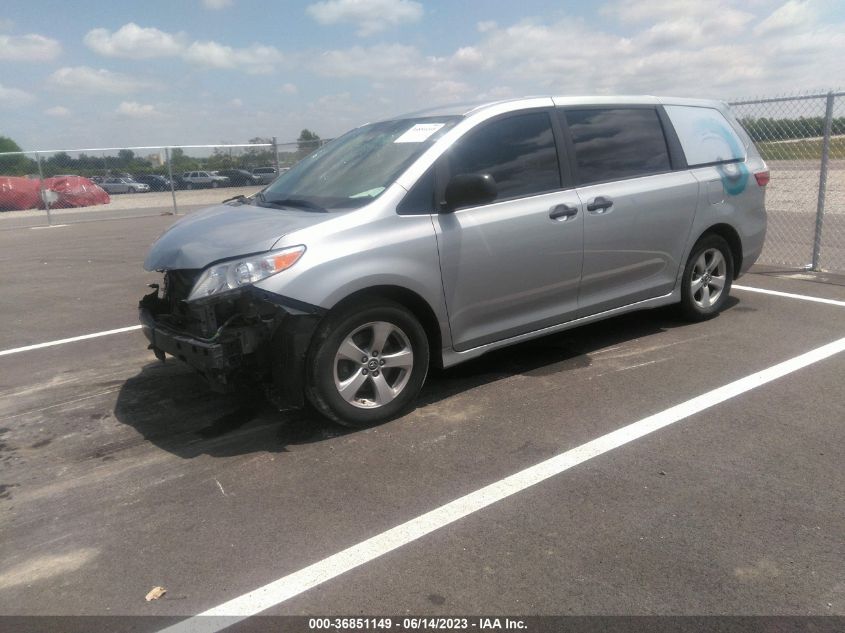 2019 TOYOTA SIENNA L - 5TDZZ3DC6KS003472