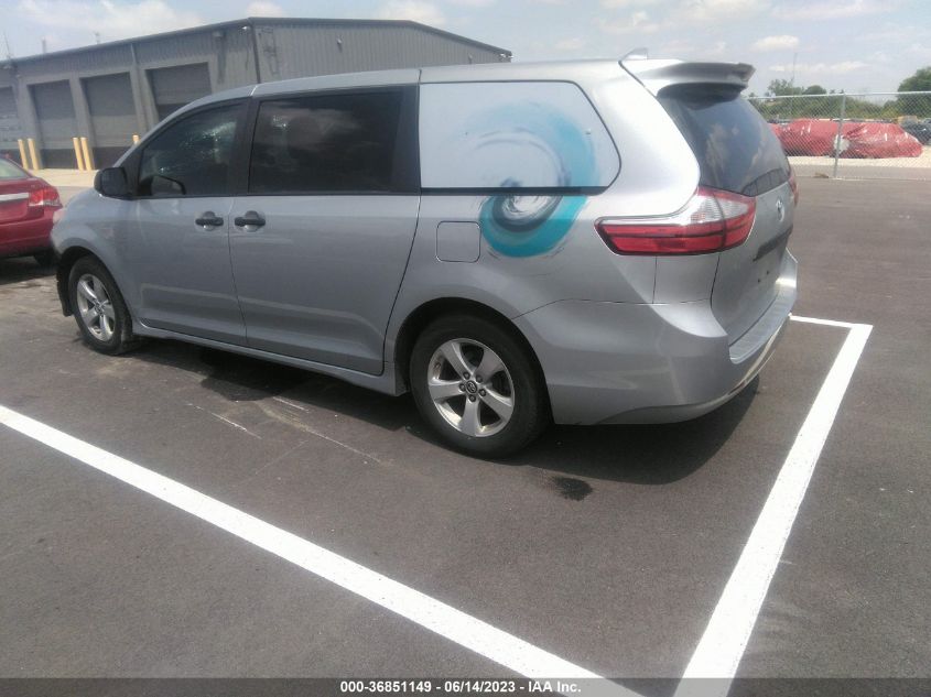 2019 TOYOTA SIENNA L - 5TDZZ3DC6KS003472
