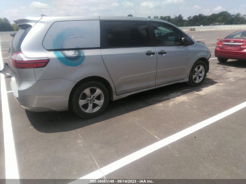 2019 TOYOTA SIENNA L - 5TDZZ3DC6KS003472