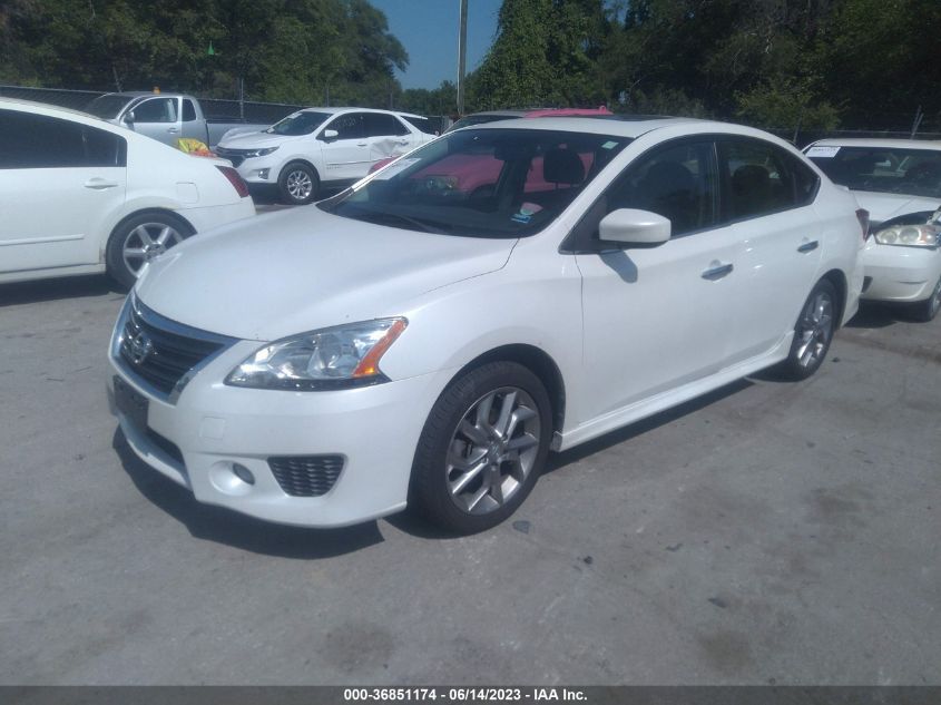 2013 NISSAN SENTRA SR - 3N1AB7AP3DL764181