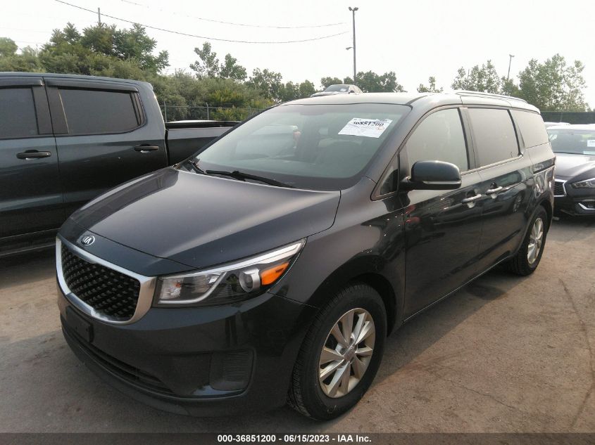 2016 KIA SEDONA LX - KNDMB5C10G6134589