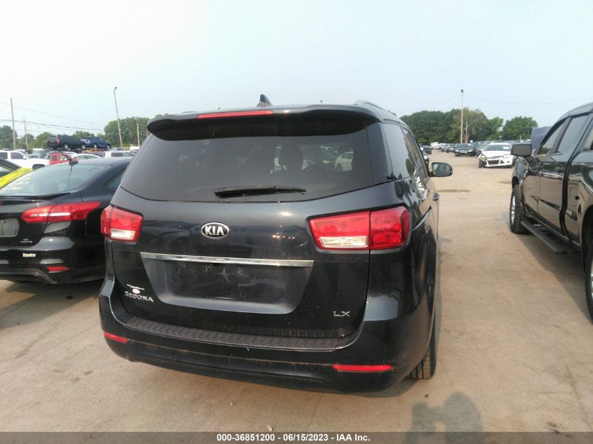 2016 KIA SEDONA LX - KNDMB5C10G6134589