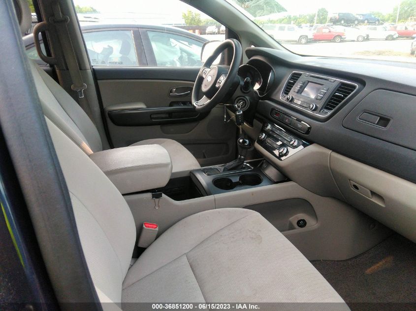 2016 KIA SEDONA LX - KNDMB5C10G6134589