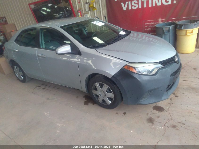 2015 TOYOTA COROLLA L/LE/S/S PLUS/LE PLUS - 2T1BURHE7FC433007