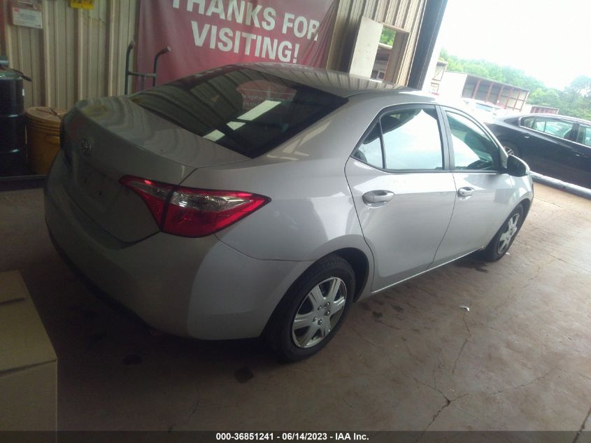 2015 TOYOTA COROLLA L/LE/S/S PLUS/LE PLUS - 2T1BURHE7FC433007