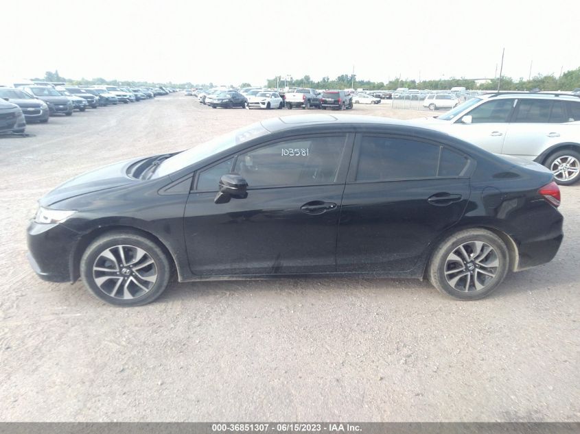 2015 HONDA CIVIC SEDAN EX - 19XFB2F84FE103581