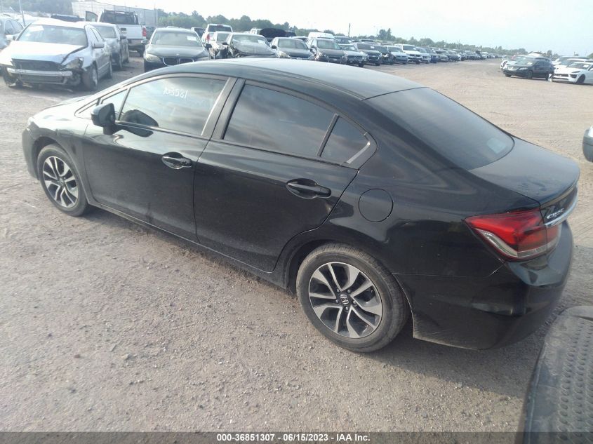 2015 HONDA CIVIC SEDAN EX - 19XFB2F84FE103581