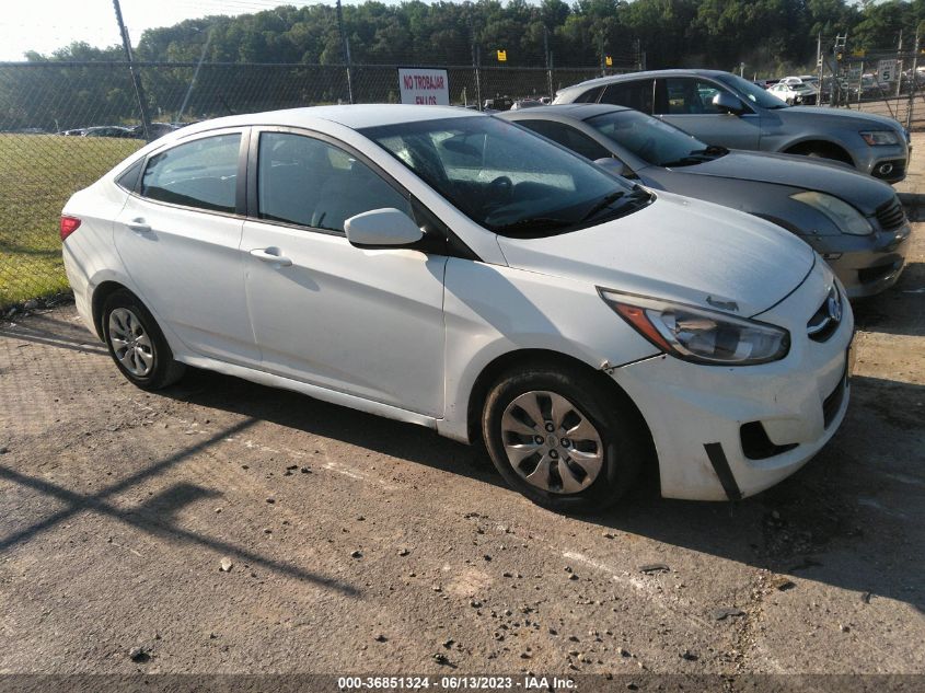 2016 HYUNDAI ACCENT SE - KMHCT4AE6GU979057