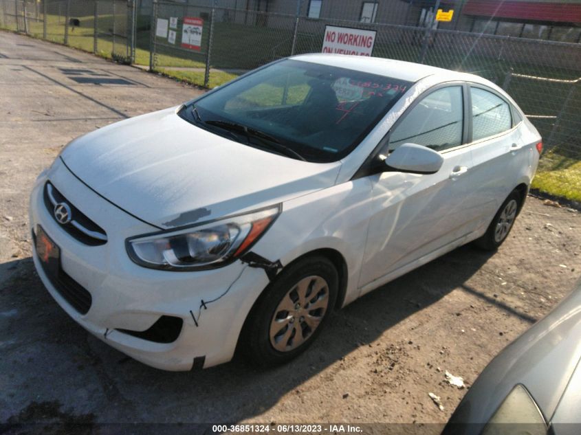2016 HYUNDAI ACCENT SE - KMHCT4AE6GU979057