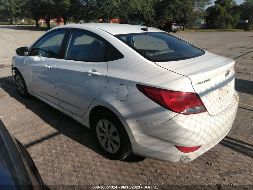 2016 HYUNDAI ACCENT SE - KMHCT4AE6GU979057