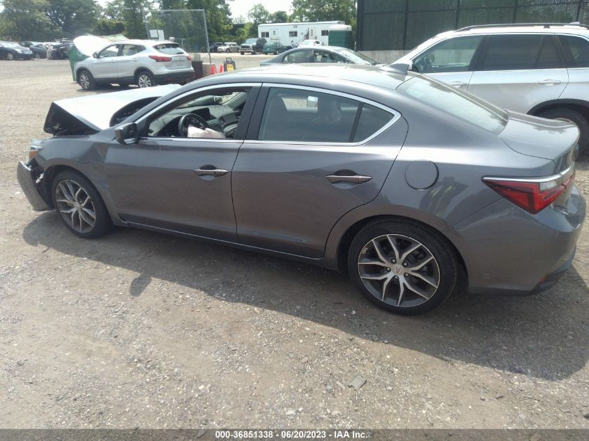 2022 ACURA ILX W/PREMIUM PACKAGE - 19UDE2F75NA000291