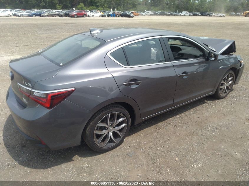2022 ACURA ILX W/PREMIUM PACKAGE - 19UDE2F75NA000291