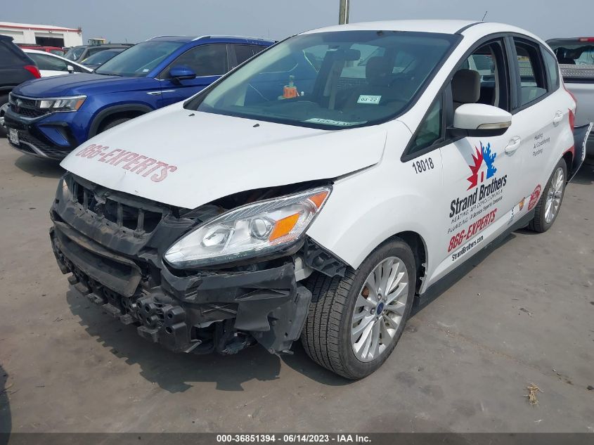 2018 FORD C-MAX HYBRID SE - 1FADP5AU0JL104781