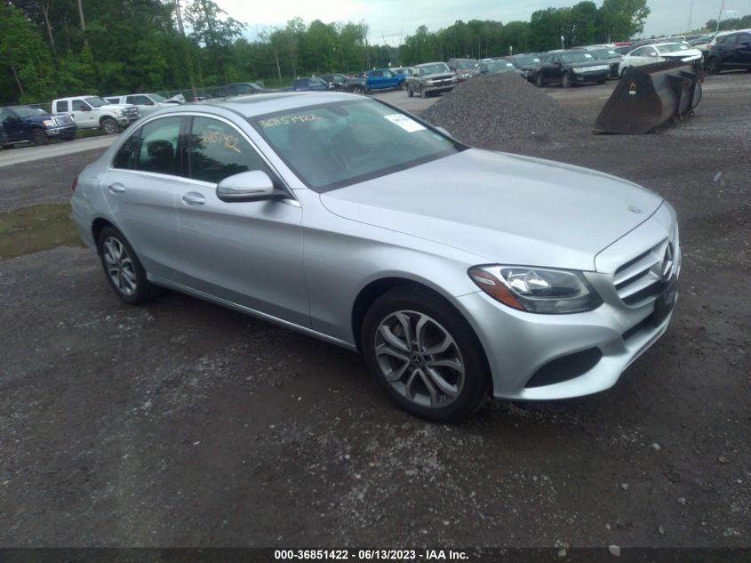 2018 MERCEDES-BENZ C-CLASS C 300 - 55SWF4KBXJU260860