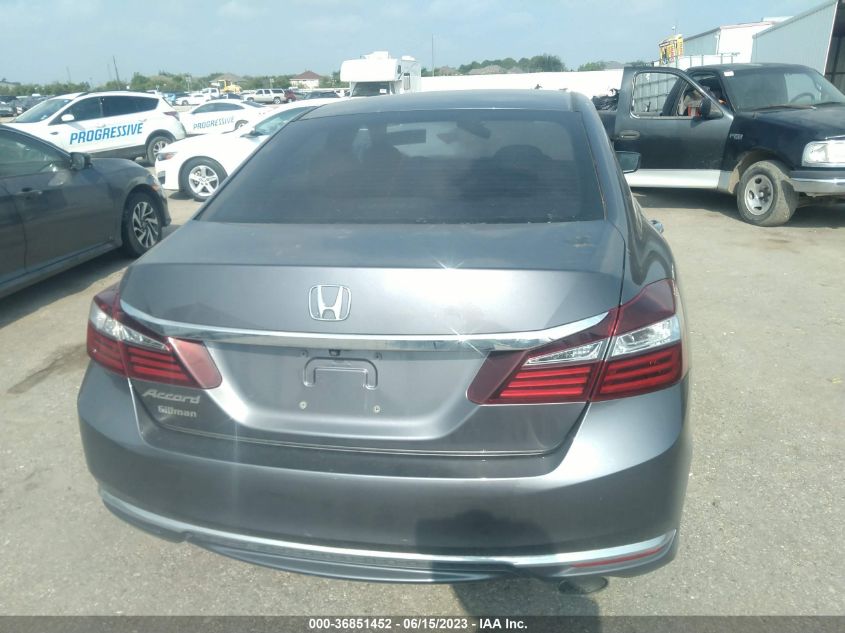 2016 HONDA ACCORD SEDAN LX - 1HGCR2F39GA031012