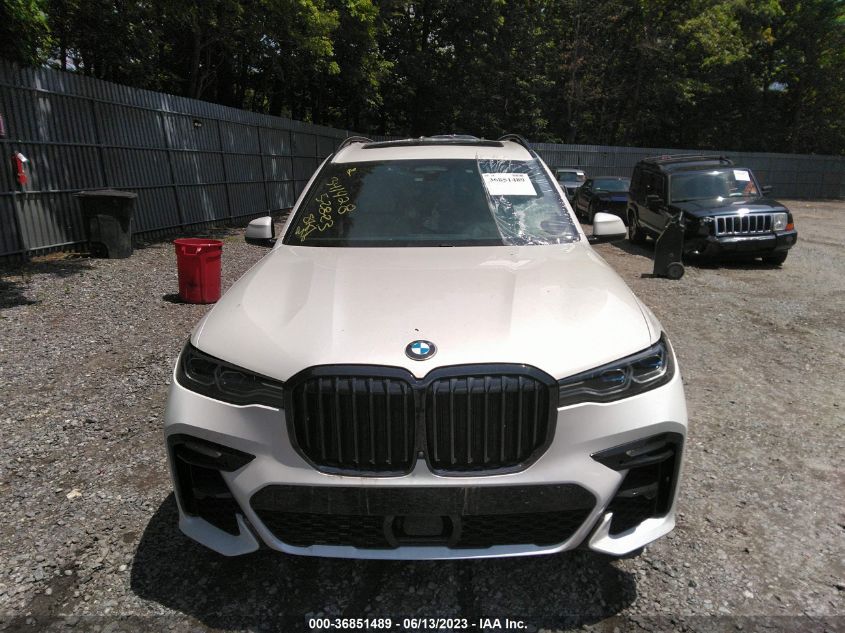 2020 BMW X7 M50I 5UXCX6C09L9B15382