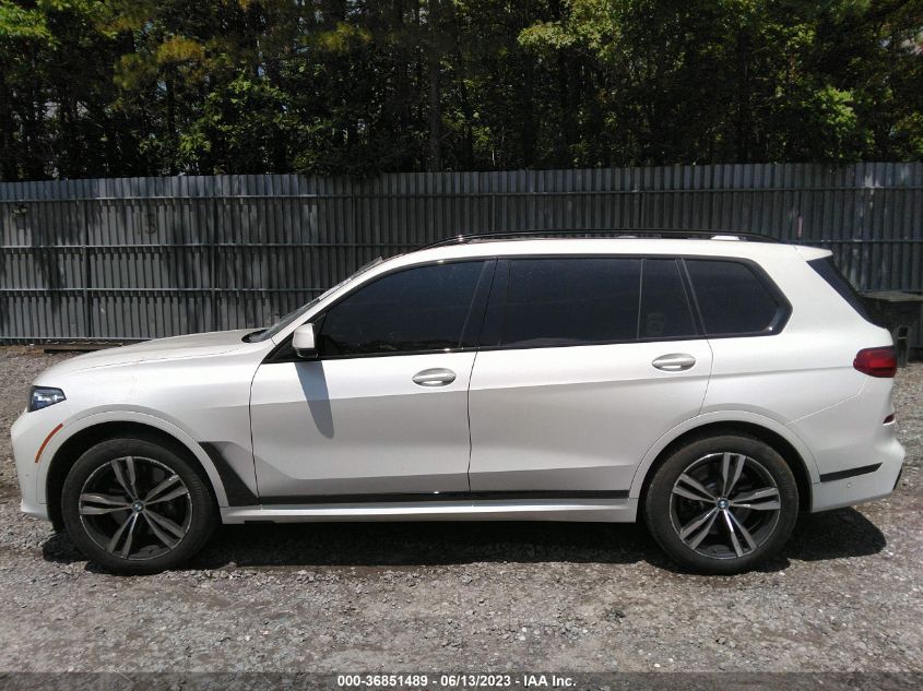 2020 BMW X7 M50I 5UXCX6C09L9B15382