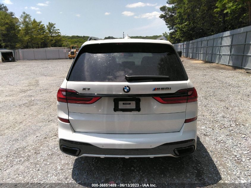 2020 BMW X7 M50I 5UXCX6C09L9B15382
