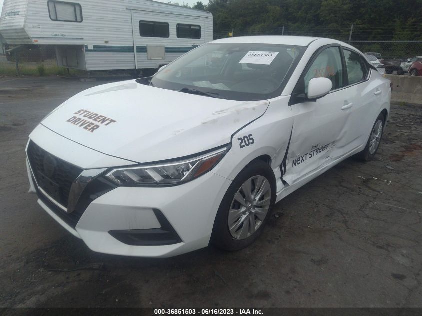 2022 NISSAN SENTRA S - 3N1AB8BV0NY293016