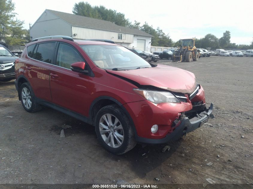 2014 TOYOTA RAV4 LIMITED - 2T3DFREV5EW208614