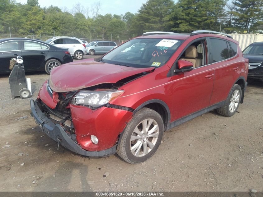 2014 TOYOTA RAV4 LIMITED - 2T3DFREV5EW208614