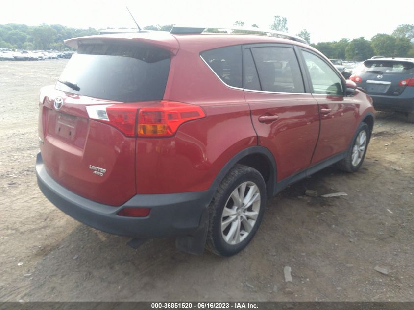 2014 TOYOTA RAV4 LIMITED - 2T3DFREV5EW208614