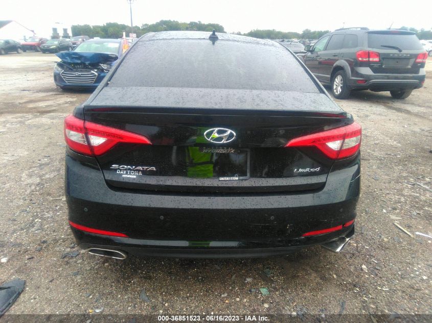 2016 HYUNDAI SONATA 2.4L LIMITED - 5NPE34AF1GH367302