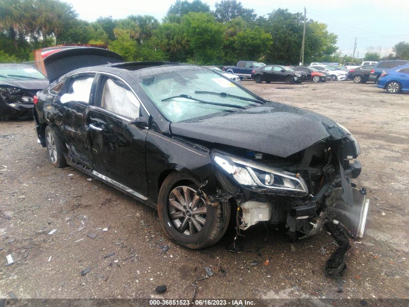 2016 HYUNDAI SONATA 2.4L LIMITED - 5NPE34AF1GH367302