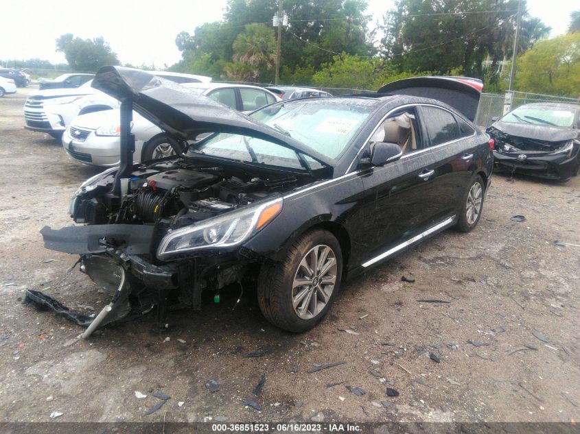 2016 HYUNDAI SONATA 2.4L LIMITED - 5NPE34AF1GH367302