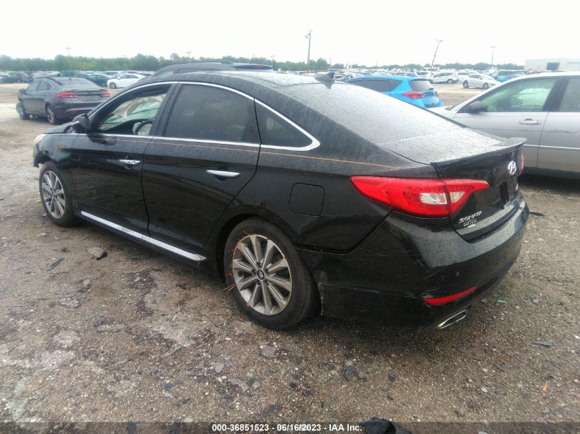 2016 HYUNDAI SONATA 2.4L LIMITED - 5NPE34AF1GH367302