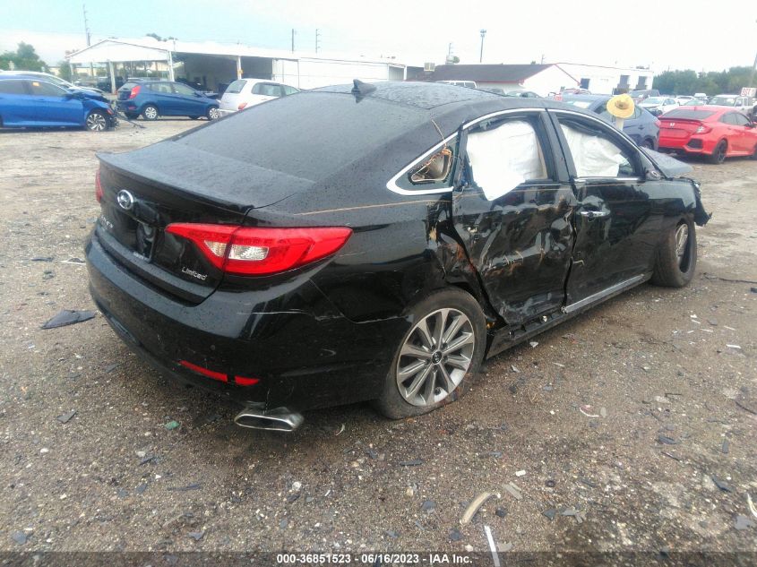 2016 HYUNDAI SONATA 2.4L LIMITED - 5NPE34AF1GH367302