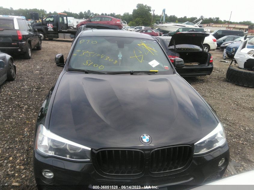 2016 BMW X4 XDRIVE35I 5UXXW5C59G0N92993