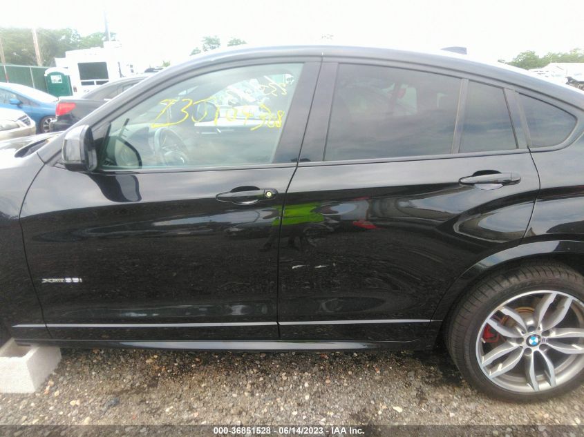 2016 BMW X4 XDRIVE35I 5UXXW5C59G0N92993