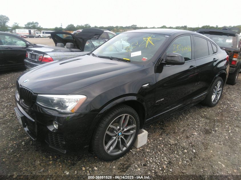 2016 BMW X4 XDRIVE35I 5UXXW5C59G0N92993