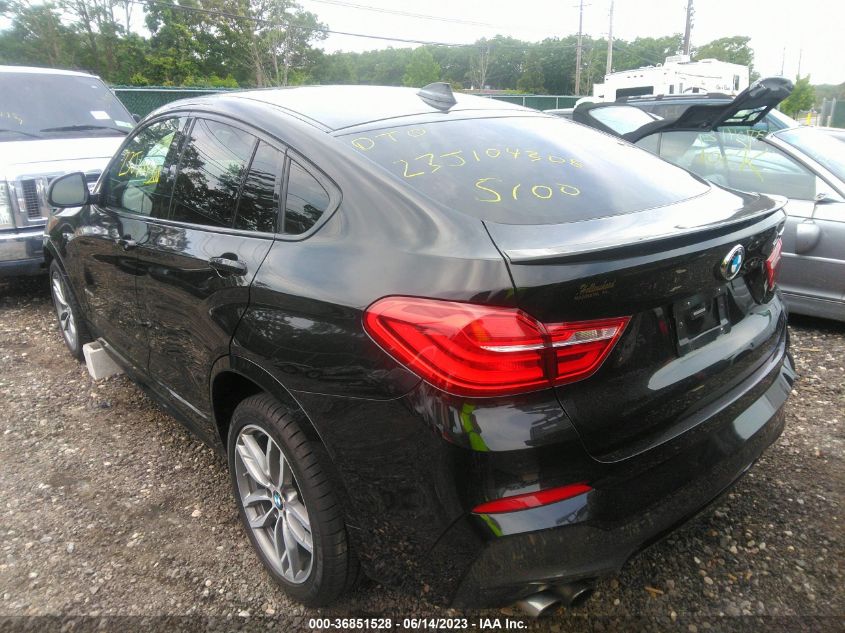 2016 BMW X4 XDRIVE35I 5UXXW5C59G0N92993