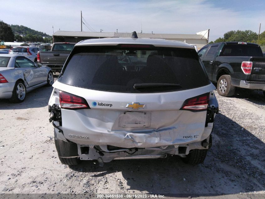 2022 CHEVROLET EQUINOX LT - 2GNAXTEV7N6138243