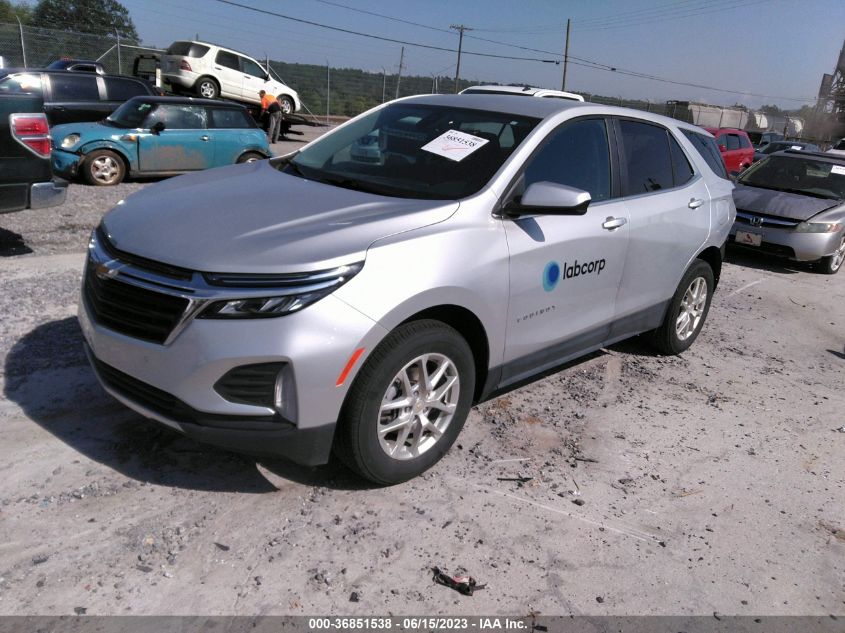 2022 CHEVROLET EQUINOX LT - 2GNAXTEV7N6138243