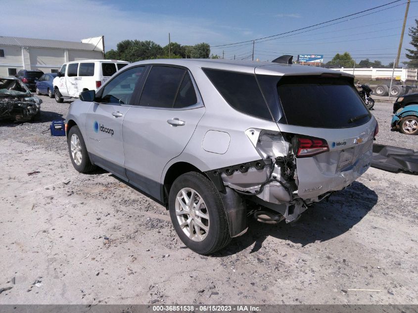 2022 CHEVROLET EQUINOX LT - 2GNAXTEV7N6138243