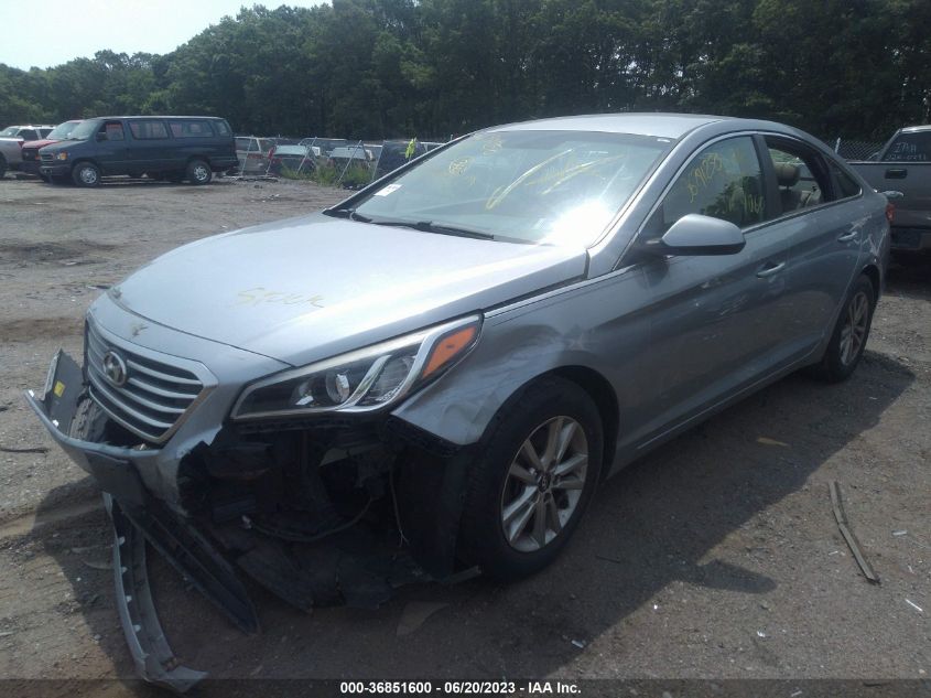 2015 HYUNDAI SONATA 2.4L SE - 5NPE24AFXFH175183