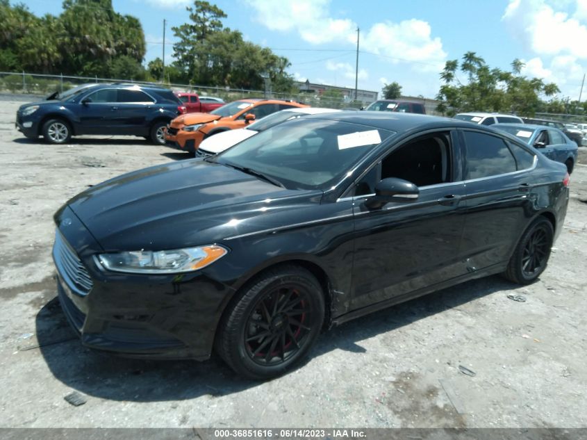 2014 FORD FUSION SE - 3FA6P0HDXER286014